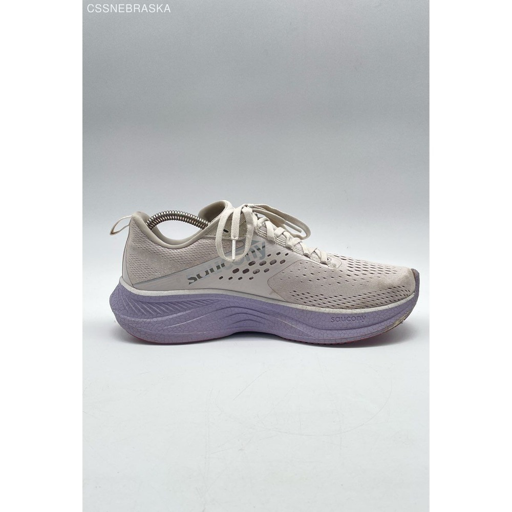 Saucony Purple | White Women's Ride 17 Running Shoes‎ S10924-241 - Size 9